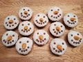 Schneemannmuffin